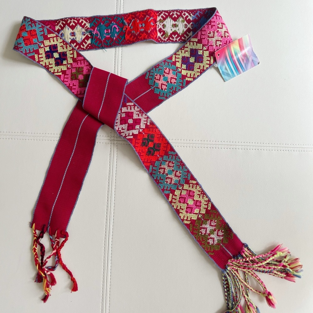 New Blume Project Embroidered Belt